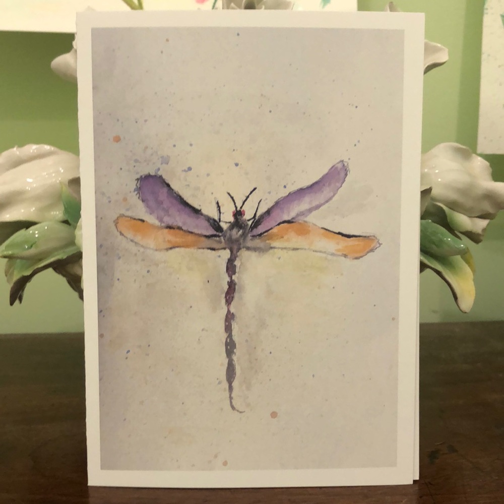 CARDS AND INVITATIONS: 5x7 HAND PAINTED AND LOCALLY PRINTED